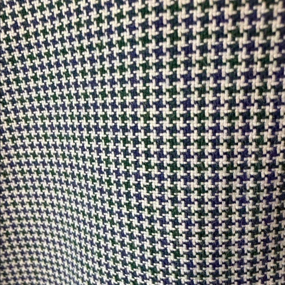 Ralph Lauren Yarmouth Mens 16.5 Cotton Houndstooth Oxford Shirt Preppy Classic - Picture 4 of 8